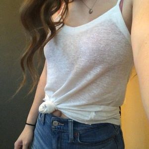 White Tank top